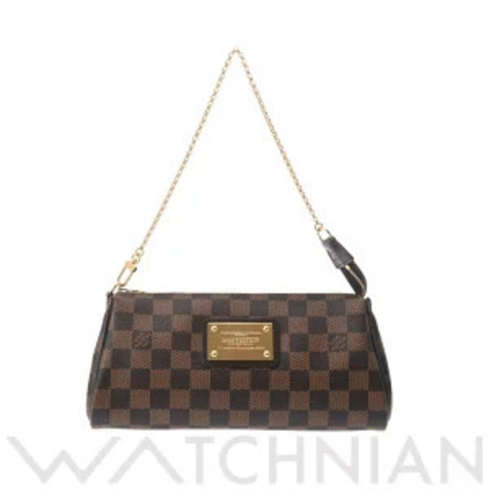 Louis Vuitton Damier Eva Brown Canvas Bag